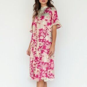 ❤️ vintage leisure lady made in Canada dress L